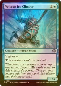 [FOIL] 熟練の氷壁登り/Veteran Ice Climber 【英語版】 [TDM-青U]