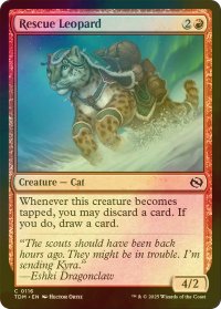 [FOIL] 救助豹/Rescue Leopard 【英語版】 [TDM-赤C]