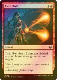[FOIL] 双雷弾/Twin Bolt 【英語版】 [TDM-赤C]