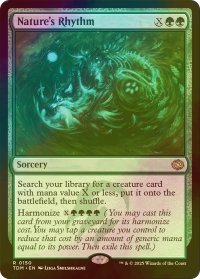 [FOIL] 自然の律動/Nature's Rhythm 【英語版】 [TDM-緑R]