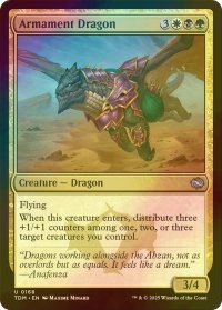 [FOIL] 武装ドラゴン/Armament Dragon 【英語版】 [TDM-金U]