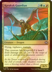[FOIL] カラキクの守護者/Karakyk Guardian 【英語版】 [TDM-金U]