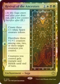 [FOIL] 祖先たちの蘇生/Revival of the Ancestors 【英語版】 [TDM-金R]
