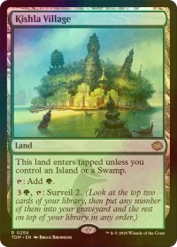 [FOIL] キシュラ村/Kishla Village 【英語版】 [TDM-土地R]