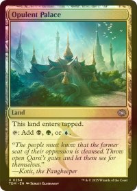 [FOIL] 華やかな宮殿/Opulent Palace 【英語版】 [TDM-土地U]