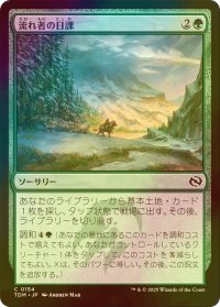 [FOIL] 流れ者の日課/Roamer's Routine 【日本語版】 [TDM-緑C]