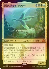 [FOIL] 高徳の調停者、テヴァル/Teval, Arbiter of Virtue 【日本語版】 [TDM-金MR]