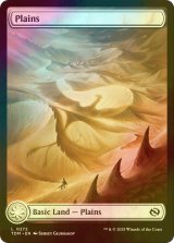 [FOIL] 平地/Plains No.272 (全面アート版) 【英語版】 [TDM-土地C]