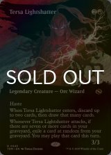 [FOIL] 光砕く者、テルサ/Tersa Lightshatter (全面アート・海外産ブースター版) 【英語版】 [TDM-赤R]