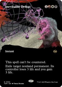 不可避の敗北/Inevitable Defeat (全面アート版) 【英語版】 [TDM-金R] *詳細要確認