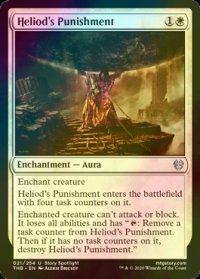 [FOIL] ヘリオッドの神罰/Heliod's Punishment 【英語版】 [THB-白U]