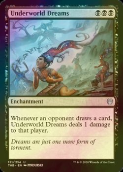 画像1: [FOIL] 地獄界の夢/Underworld Dreams 【英語版】 [THB-黒U]