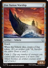 火の国の軍船/Fire Nation Warship 【英語版】 [TLA-灰U]