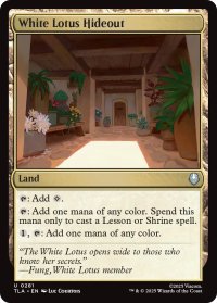 白蓮会の隠れ家/White Lotus Hideout 【英語版】 [TLA-土地U]