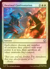 [FOIL] 宿命の対決/Destined Confrontation 【英語版】 [TLA-白U]