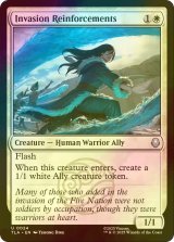 [FOIL] 侵略の援軍/Invasion Reinforcements 【英語版】 [TLA-白U]