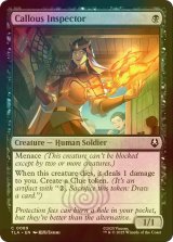 [FOIL] 無慈悲な監査官/Callous Inspector 【英語版】 [TLA-黒C]