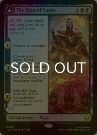 [FOIL] ソジンの台頭/The Rise of Sozin 【英語版】 [TLA-黒MR]