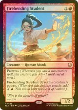 [FOIL] 火の技の学び手/Firebending Student 【英語版】 [TLA-赤R]
