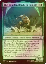 [FOIL] 武道会への気合充分、ボルダー/The Boulder, Ready to Rumble 【英語版】 [TLA-緑U]