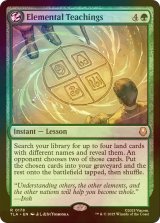 [FOIL] 根源の教え/Elemental Teachings 【英語版】 [TLA-緑R]