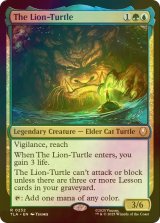 [FOIL] 獅子亀/The Lion-Turtle 【英語版】 [TLA-金R]