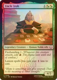 [FOIL] 伯父、アイロー/Uncle Iroh 【英語版】 [TLA-金U]