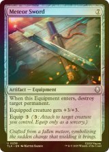 [FOIL] 隕鉄剣/Meteor Sword 【英語版】 [TLA-灰U]