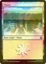 [FOIL] 平地/Plains 【英語版】 [TLA-土地C]