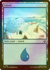 [FOIL] 島/Island 【英語版】 [TLA-土地C]