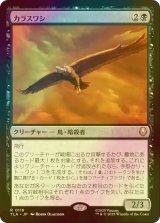 [FOIL] カラスワシ/Raven Eagle 【日本語版】 [TLA-黒R]