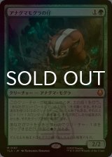 [FOIL] アナグマモグラの仔/Badgermole Cub 【日本語版】 [TLA-緑MR]