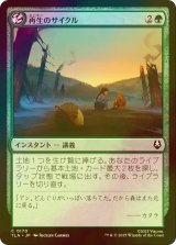 [FOIL] 再生のサイクル/Cycle of Renewal 【日本語版】 [TLA-緑C]