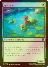 [FOIL] カメアヒル/Turtle-Duck 【日本語版】 [TLA-緑C]