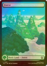 [FOIL] 森/Forest No.291 (全面アート版) 【英語版】 [TLA-土地C]