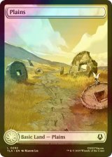 [FOIL] 平地/Plains No.292 (全面アート版) 【英語版】 [TLA-土地C]