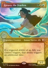 [FOIL] 恐れを知らぬ者、カタラ/Katara, the Fearless (ショーケース版) 【英語版】 [TLA-金R]