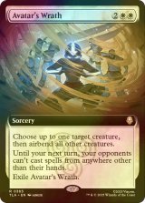 [FOIL] アバターの怒り/Avatar's Wrath (拡張アート版) 【英語版】 [TLA-白R]
