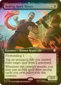 [FOIL] 釜茹岩の暴動者/Boiling Rock Rioter (拡張アート版) 【英語版】 [TLA-黒R]