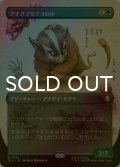 [FOIL] アナグマモグラの仔/Badgermole Cub (全面アート版) 【日本語版】 [TLA-緑MR]