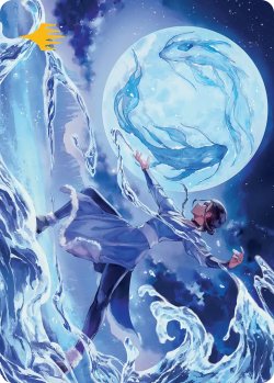 画像1: 水のベンダーの位に至る/Waterbender Ascension No.006 (箔押し版) 【日本語版】 [TLA-アート]