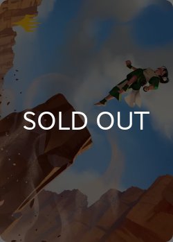 画像1: 石塔での打ち上げ/Pillar Launch No.016 (箔押し版) 【日本語版】 [TLA-アート]