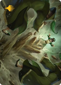 画像1: 岩雪崩/Rockalanche No.017 (箔押し版) 【英語版】 [TLA-アート]