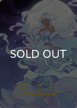 画像1: 月の精霊、ユエ/Yue, the Moon Spirit No.041 (箔押し版) 【英語版】 [TLA-アート]