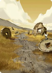 平地/Plains No.050 (箔押し版) 【英語版】 [TLA-アート]