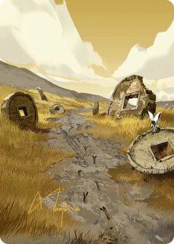 画像1: 平地/Plains No.050 (箔押し版) 【日本語版】 [TLA-アート]