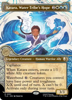 画像1: 水の部族の希望、カタラ/Katara, Water Tribe's Hope (ショーケース版) 【英語版】 [TLA-金R]