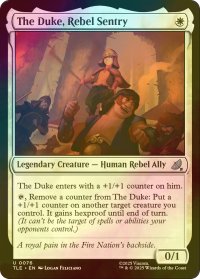 [FOIL] 叛徒の見張り番、デューク/The Duke, Rebel Sentry 【英語版】 [TLE-白U]