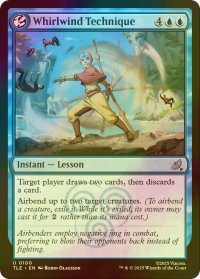 [FOIL] 旋風術/Whirlwind Technique 【英語版】 [TLE-青U]
