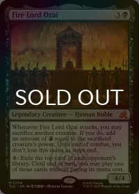 [FOIL] 火の王オザイ/Fire Lord Ozai 【英語版】 [TLE-黒MR]